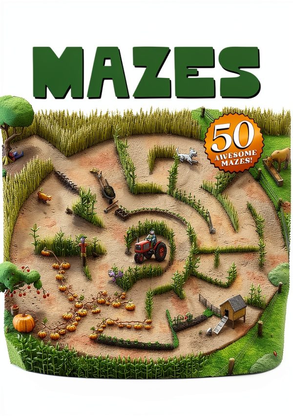 Children's Puzzle Adventure Book XYZ Print Replica Ages 4-8-0