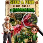 Seek and Find Prehistoric Puzzle Book by Kaleidokids for Ages 5-10-0