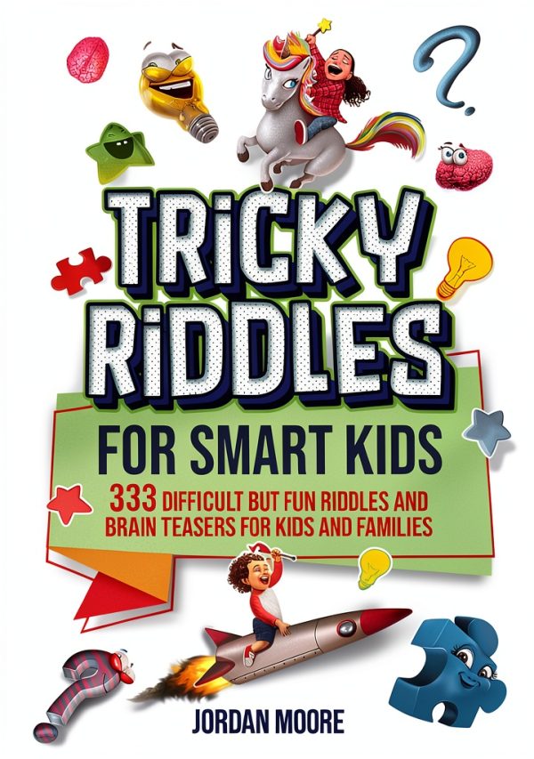 Kids Puzzle Book Fun Riddles and Jokes by XYZ Publisher-0