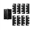 Door Hinge Shim Yetuow PVC 4.10 Inch Black Universal Compatibility-1