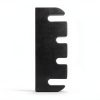 Door Hinge Shim Yetuow PVC 4.10 Inch Black Universal Compatibility-4