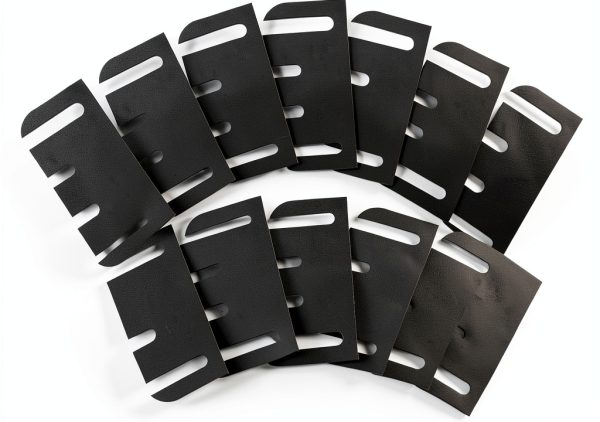 Door Hinge Shims 14-piece 4in Coated PVC by mgmooa 0.05in Thickness-6