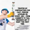 Invisible Leveling Shims by Tweekers Clear Stackable 12 Pack-1