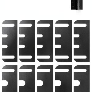 Door Hinge Shims 14-piece 4in Coated PVC by mgmooa 0.05in Thickness-0